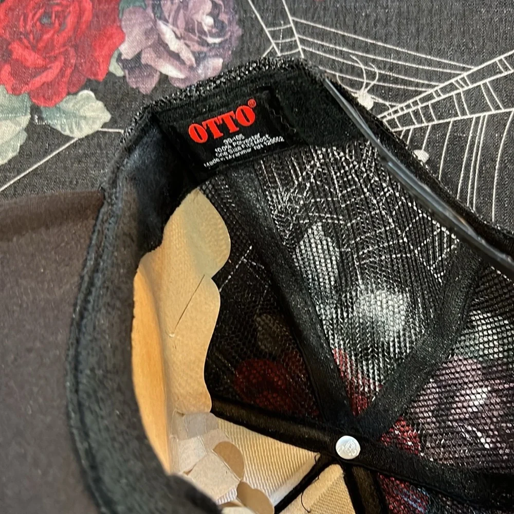 NWT 2023 DON TOLIVER x TRAVIS SCOTT JACK BOYS LOVESICK TOUR BLK/PINK TRUCKER HAT - Picture 6 of 6